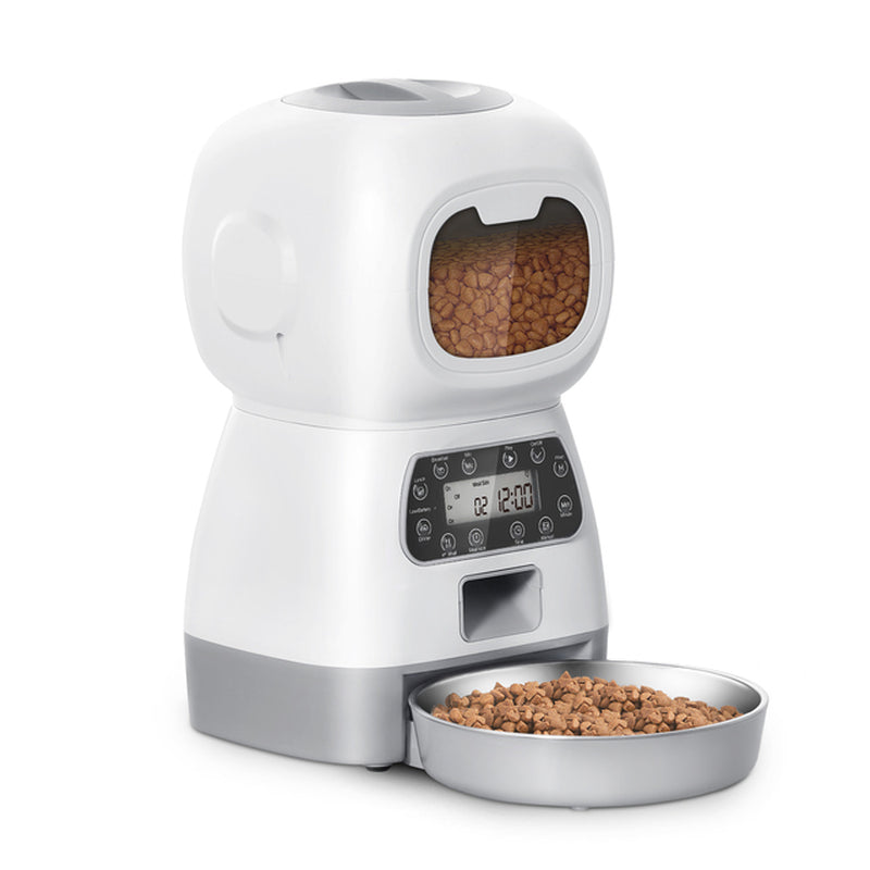 Mangeoire Automatique Intelligente 3.5L pour Animaux – Nourrissez avec Amour, Même à Distance