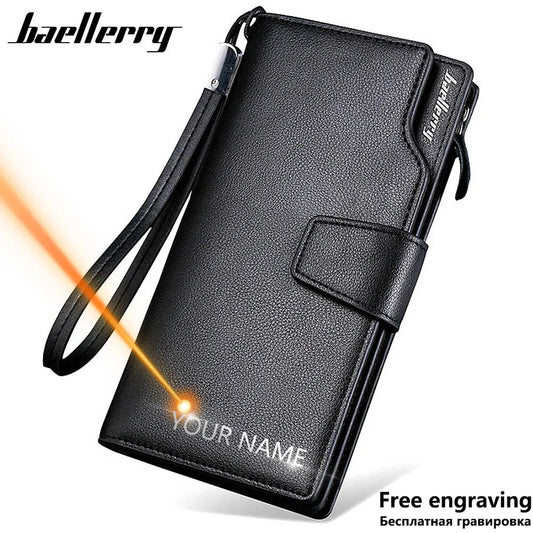 Men's Wallet: Personalized Elegance and High-End Functionality!