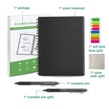 Smart A4 Erasable Reusable Notebook - Unleash your Creativity without Limits!