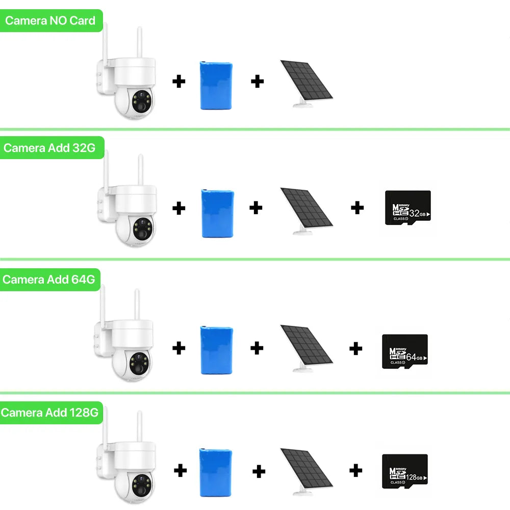 Caméra Solaire WiFi PTZ DUREVIN - Sécurité 4MP HD, Vision Nocturne Couleur, Autonomie Illimitée !