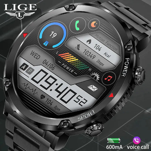 LIGE 2023 Connected Watch - Your Smart Companion for an Active and Connected Lifestyle!