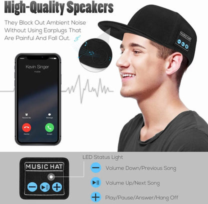 Casquette Bluetooth GDLYL - Le Rythme de Vos Aventures en Musique!